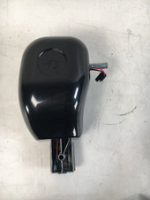 LIPPERT COMP 334785 LED IDLER HEAD BLACK For Use With Power Awning With Roller Tube LED Light; Left Side; Black